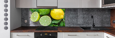 Panel do kuchni Limonka i cytryna