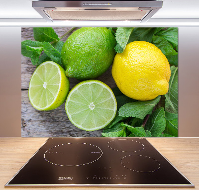 Panel do kuchni Limonka i cytryna