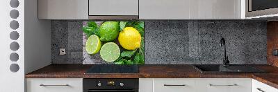 Panel do kuchni Limonka i cytryna
