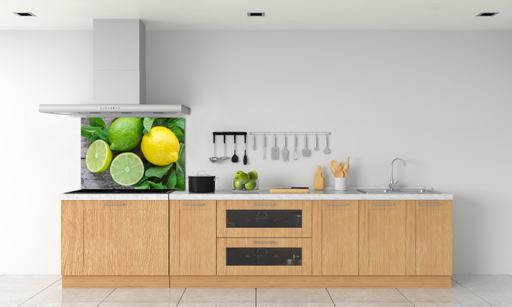 Panel do kuchni Limonka i cytryna