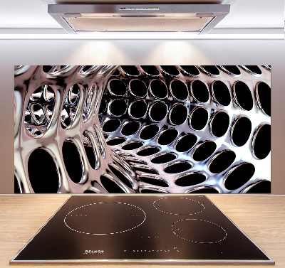 Panel do kuchni Metalowy tunel