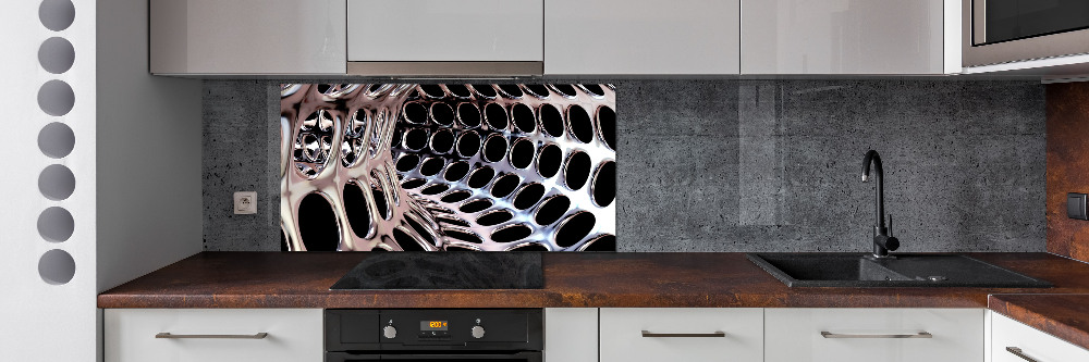 Panel do kuchni Metalowy tunel