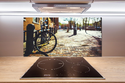 Panel lacobel Rower w Amsterdamie