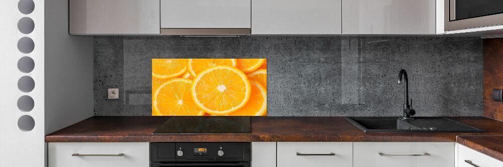 Panel do kuchni Plastry pomarańczy