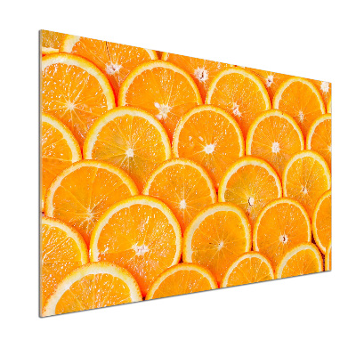 Panel do kuchni Plastry pomarańczy
