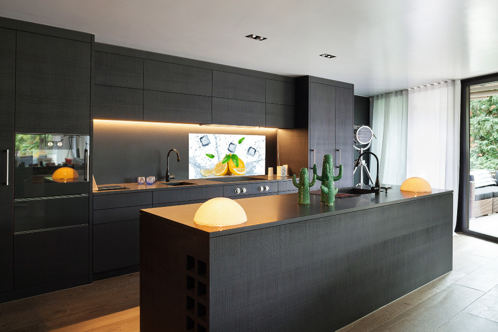Panel do kuchni Cytryny z lodem