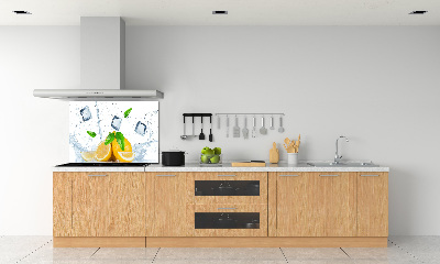 Panel do kuchni Cytryny z lodem