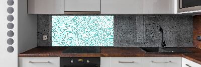 Panel do kuchni Niebieskie fale
