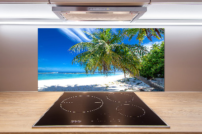 Panel do kuchni Tropikalna plaża