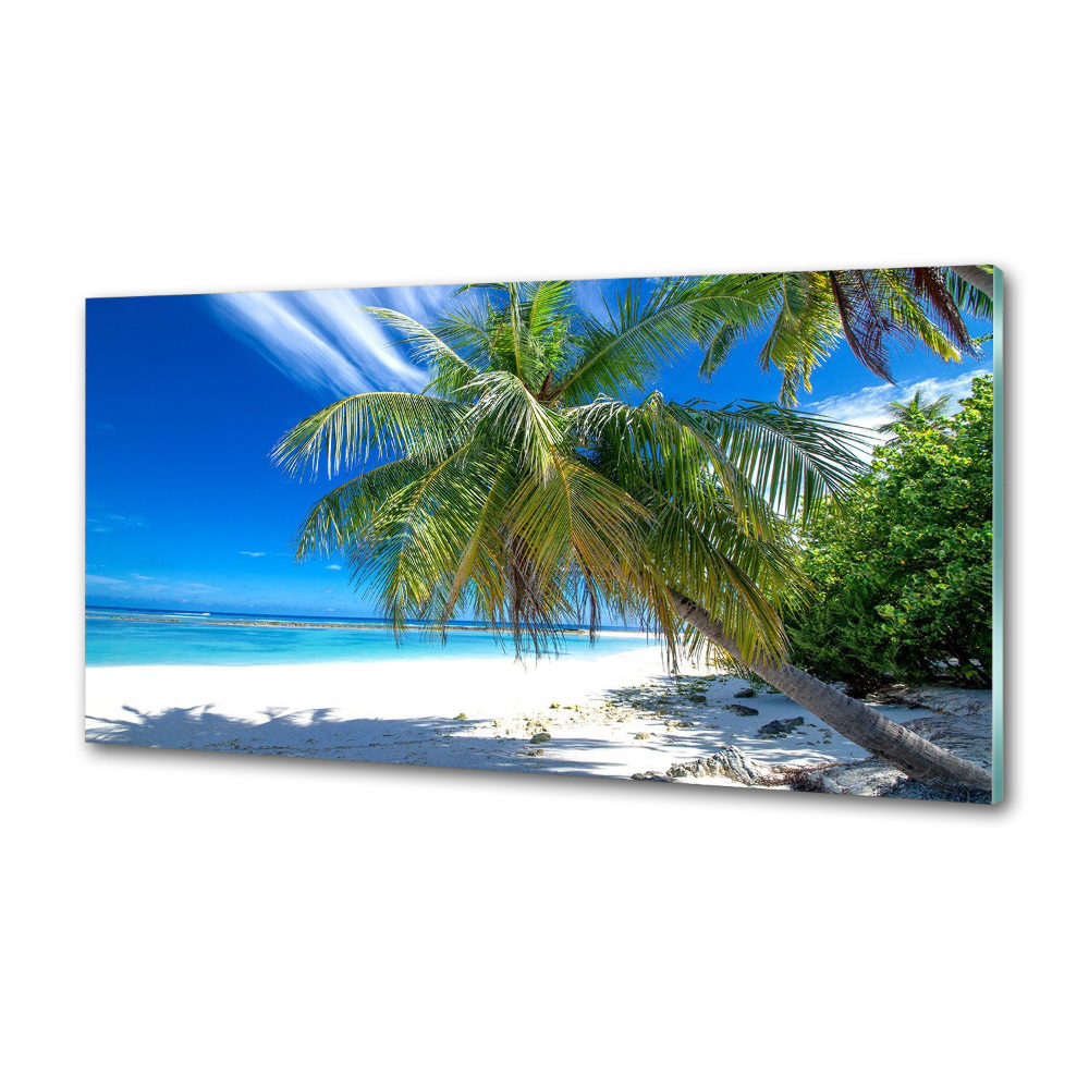 Panel do kuchni Tropikalna plaża