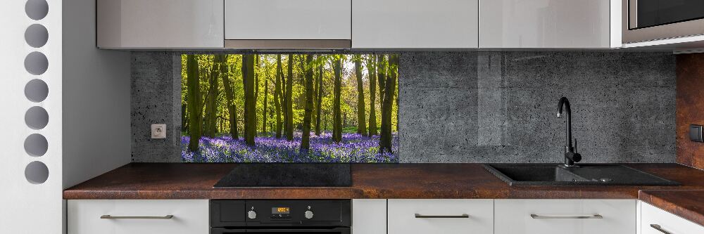 Panel dekor szkło Las wiosną