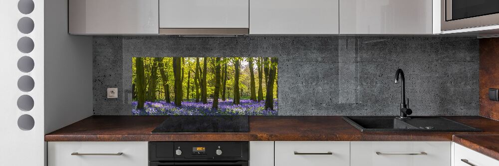 Panel dekor szkło Las wiosną