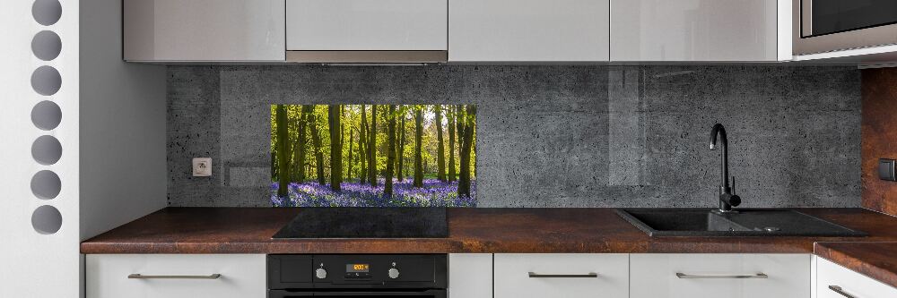 Panel dekor szkło Las wiosną