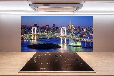 Panel dekor szkło Most w Tokio