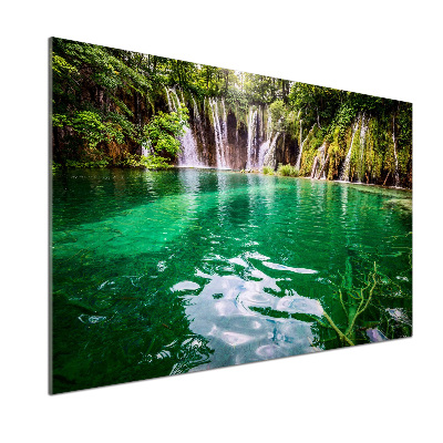 Panel do kuchni Jezioro Plitwickie