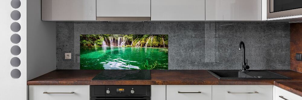 Panel do kuchni Jezioro Plitwickie