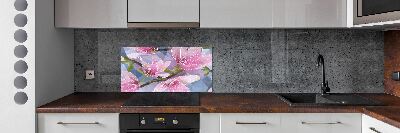 Panel do kuchni Różowa magnolia