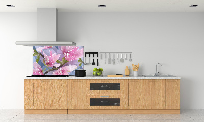 Panel do kuchni Różowa magnolia