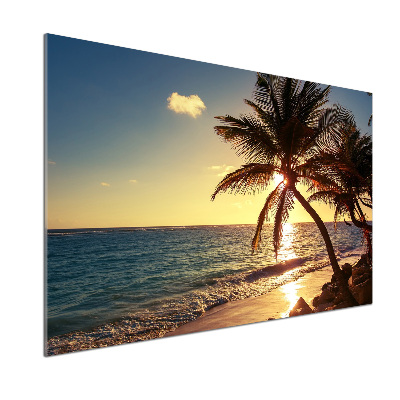 Panel do kuchni Tropikalna plaża