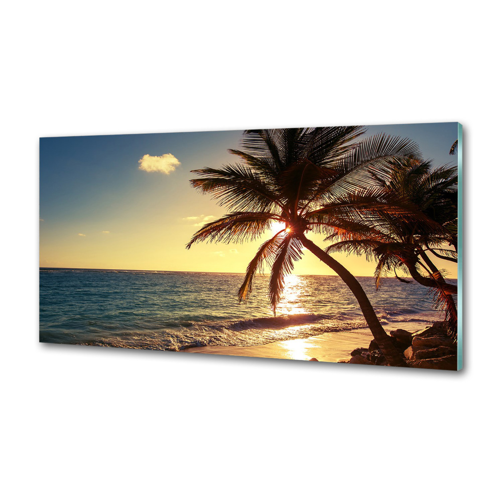 Panel do kuchni Tropikalna plaża