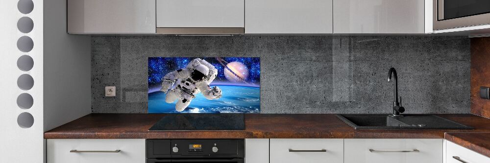 Panel dekor szkło Astronauta
