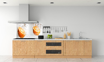 Panel lacobel Pomarańcze pod wodą