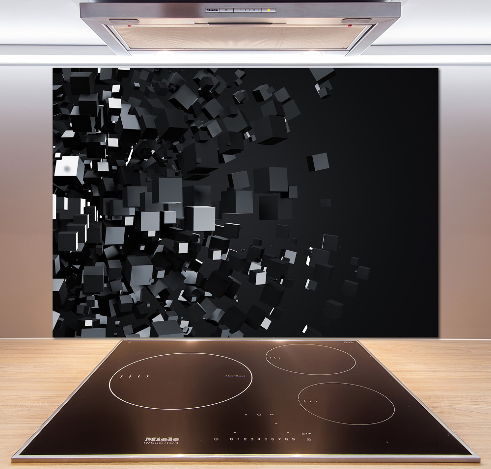 Panel do kuchni Abstrakcja 3D