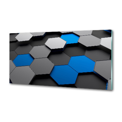 Panel do kuchni Abstrakcja 3D