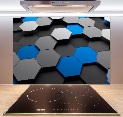 Panel do kuchni Abstrakcja 3D