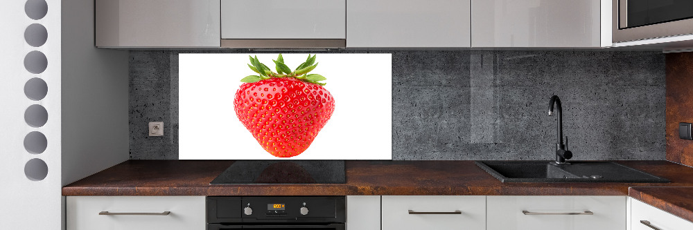 Panel między meble w kuchni Truskawka