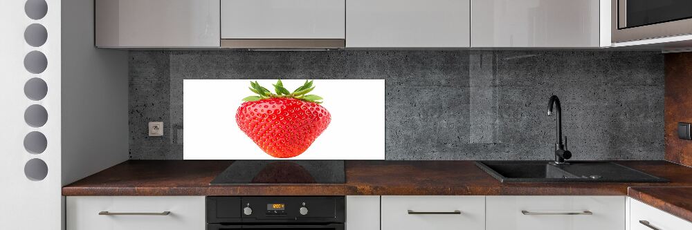 Panel między meble w kuchni Truskawka