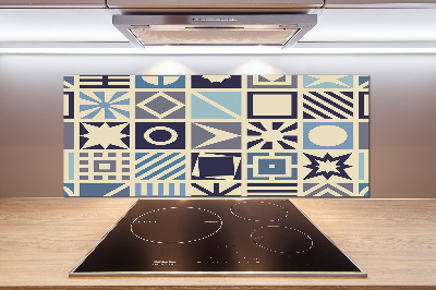 Panel do kuchni Geometryczne tło