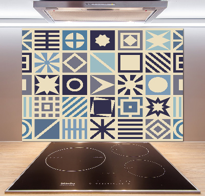 Panel do kuchni Geometryczne tło