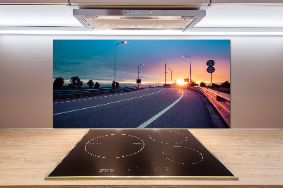 Panel dekor szkło Autostrada