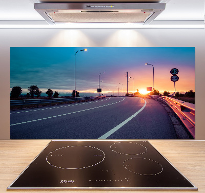 Panel dekor szkło Autostrada