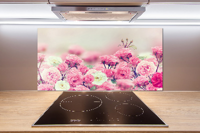 Panel lacobel Kwiaty dzikiej róży