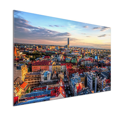 Panel do kuchni Panorama Wrocławia