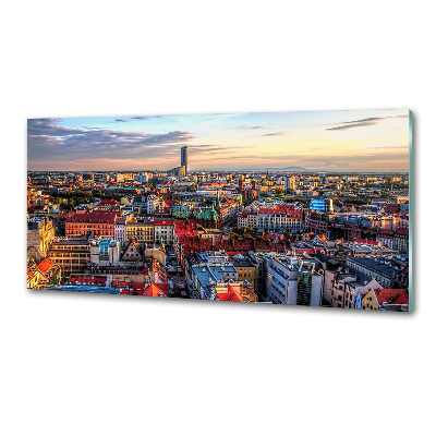 Panel do kuchni Panorama Wrocławia