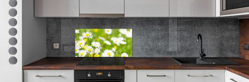 Panel między meble w kuchni Stokrotki
