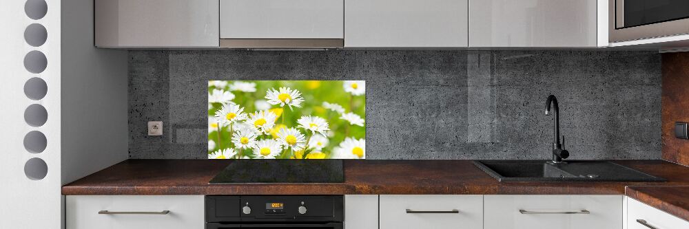 Panel między meble w kuchni Stokrotki