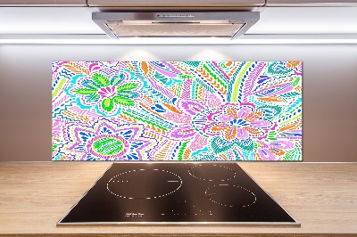Panel do kuchni Kwiecisty wzór
