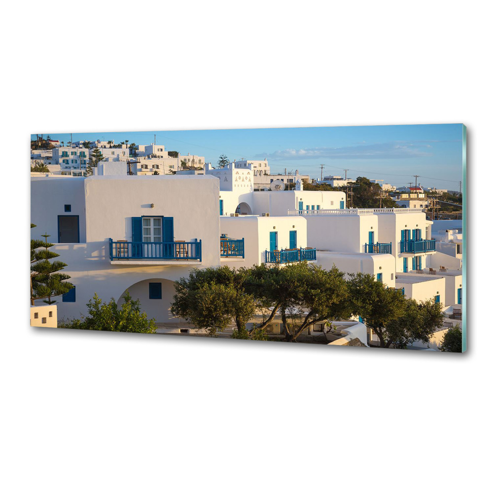 Panel do kuchni Mykonos Grecja