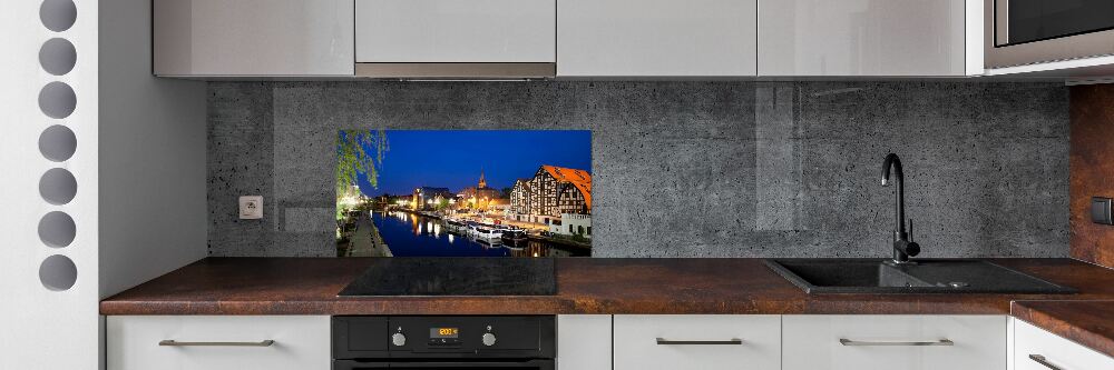 Panel do kuchni Bydgoszcz nocą