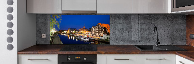 Panel do kuchni Bydgoszcz nocą