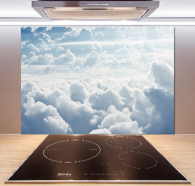 Panel lacobel Chmury z lotu ptaka