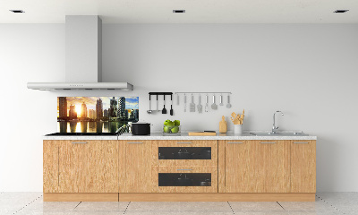 Panel lacobel Dubaj zachód słońca