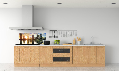 Panel lacobel Dubaj zachód słońca