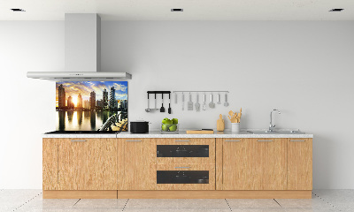 Panel lacobel Dubaj zachód słońca