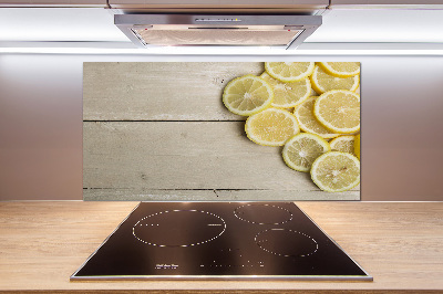 Panel do kuchni Cytryny drewno