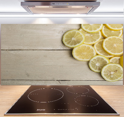 Panel do kuchni Cytryny drewno